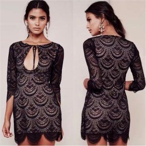 NWT For Love & Lemons Rosalita Mini Dress Size XS